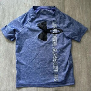 Under Armour Loose Blue T Shirt Size XS